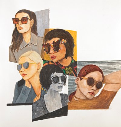 Women In Sunglasses by Stevie Taylor